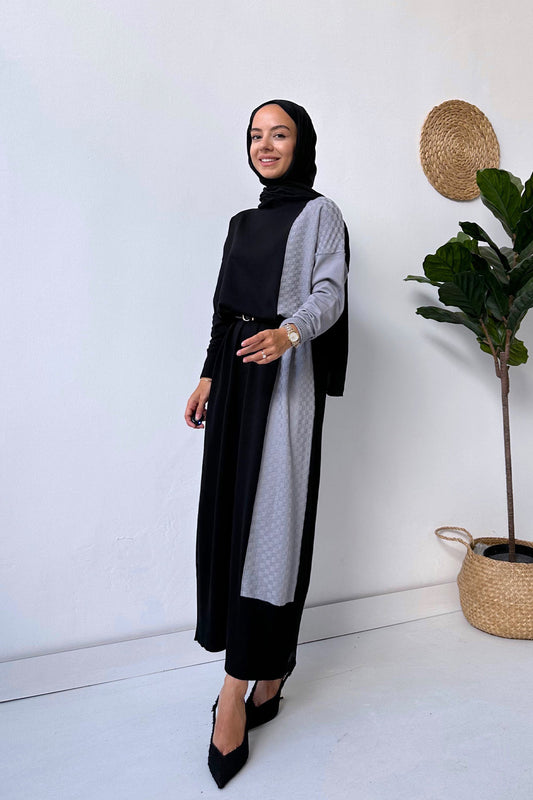 Dama Mercerized Dress - Grey