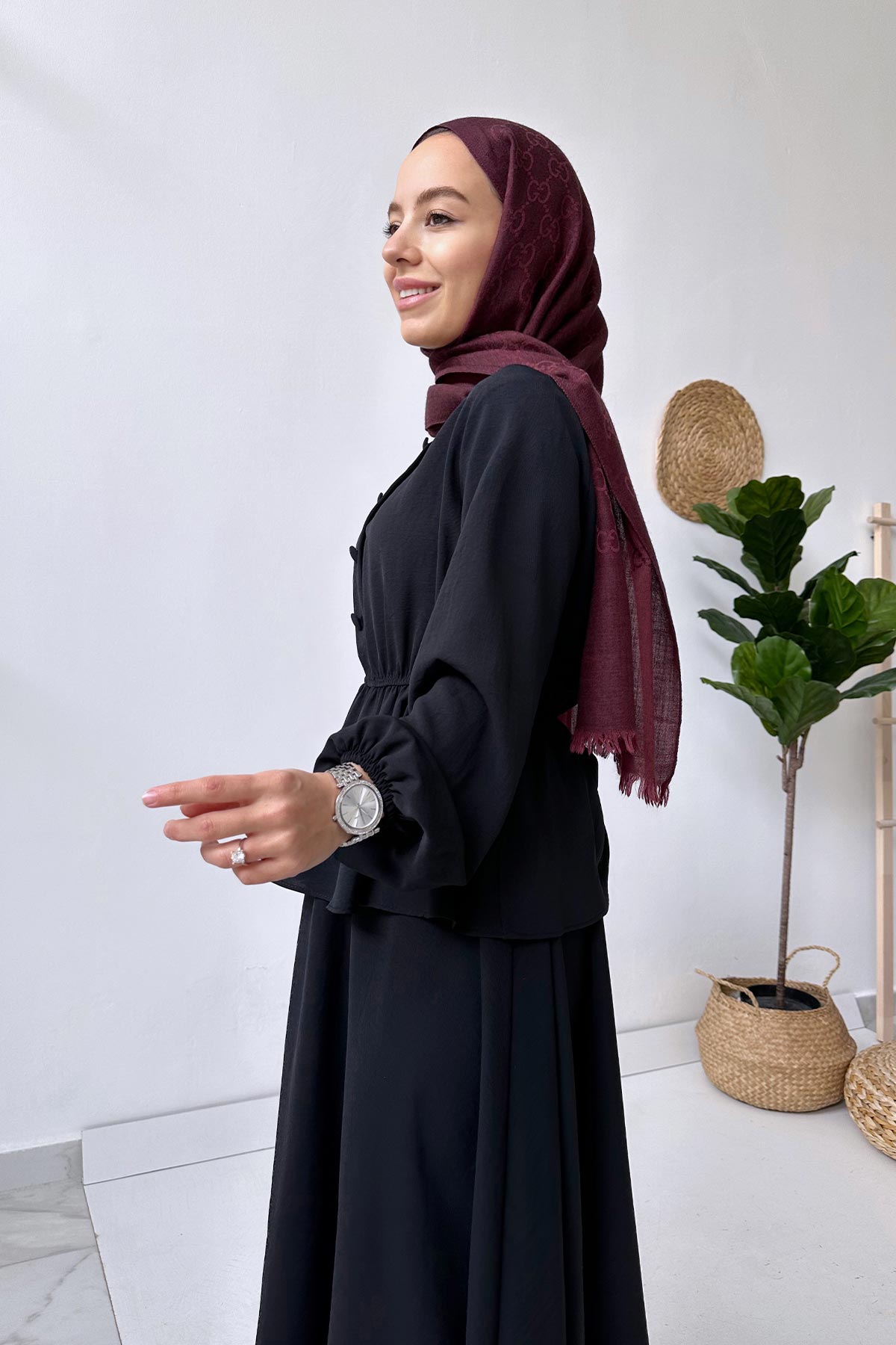 Skirt Suit - Black