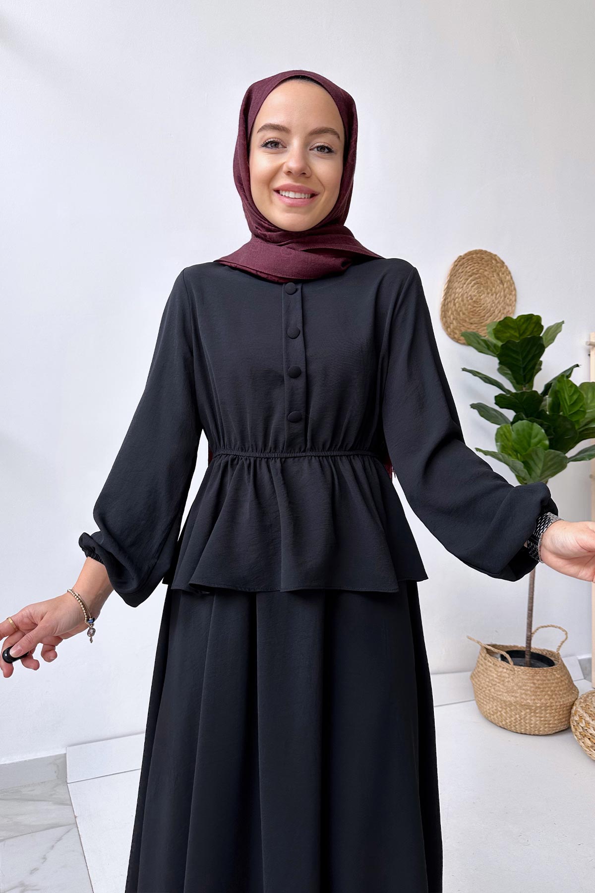 Skirt Suit - Black