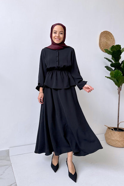 Skirt Suit - Black