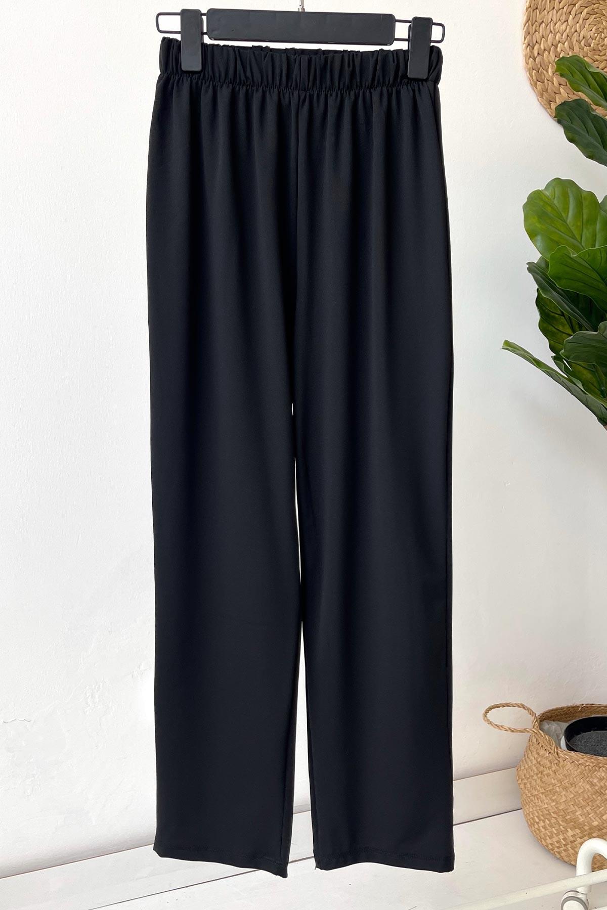 Relaxed Swimsuit Pants - Black