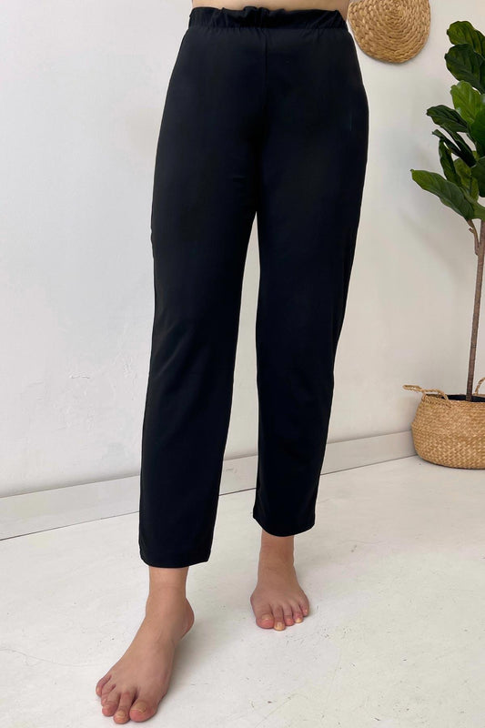 Relaxed Swimsuit Pants - Black