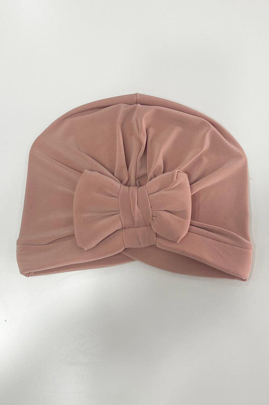 Bow Swimming Cap - Powder Color