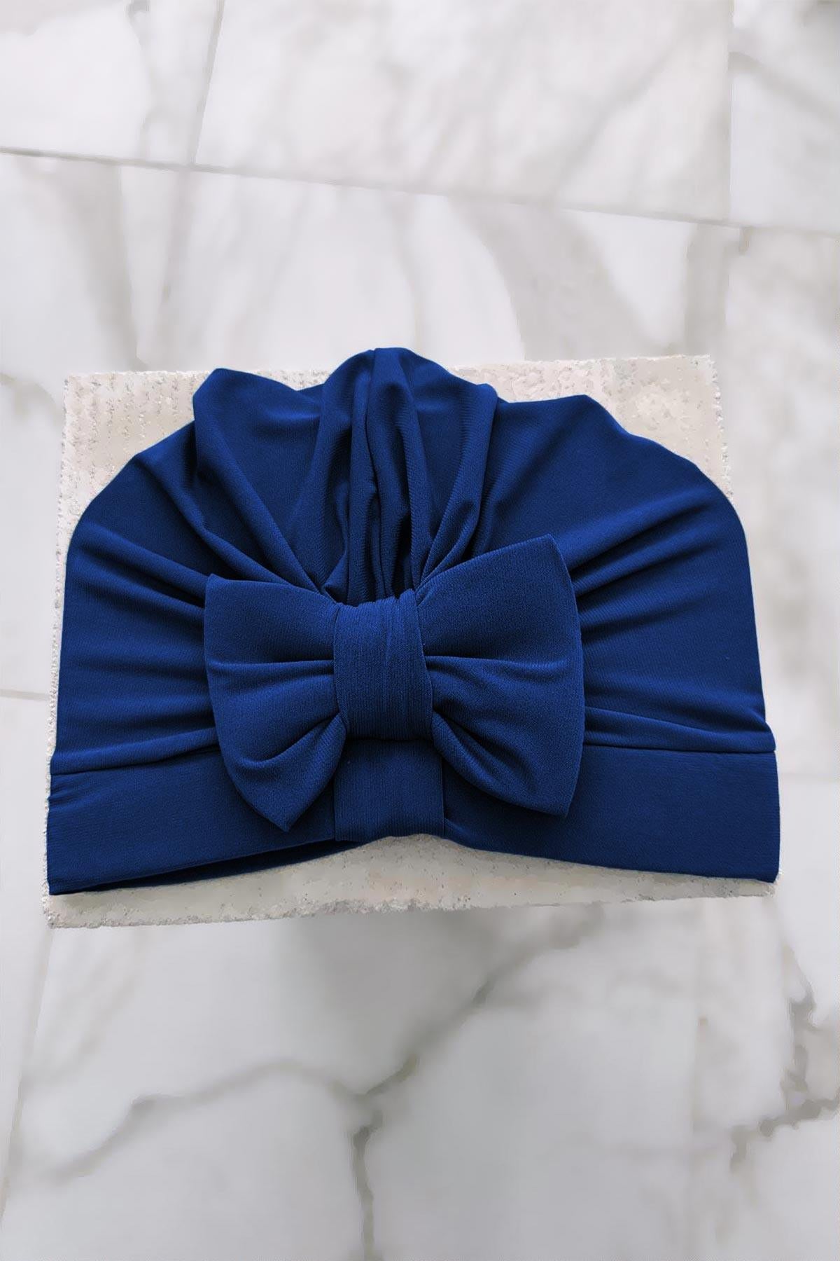 Bow Swimming Cap - Saxe