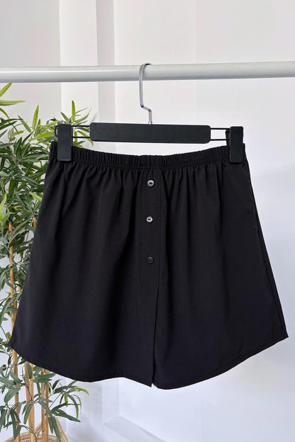 Shirt Skirt Underwear - Black