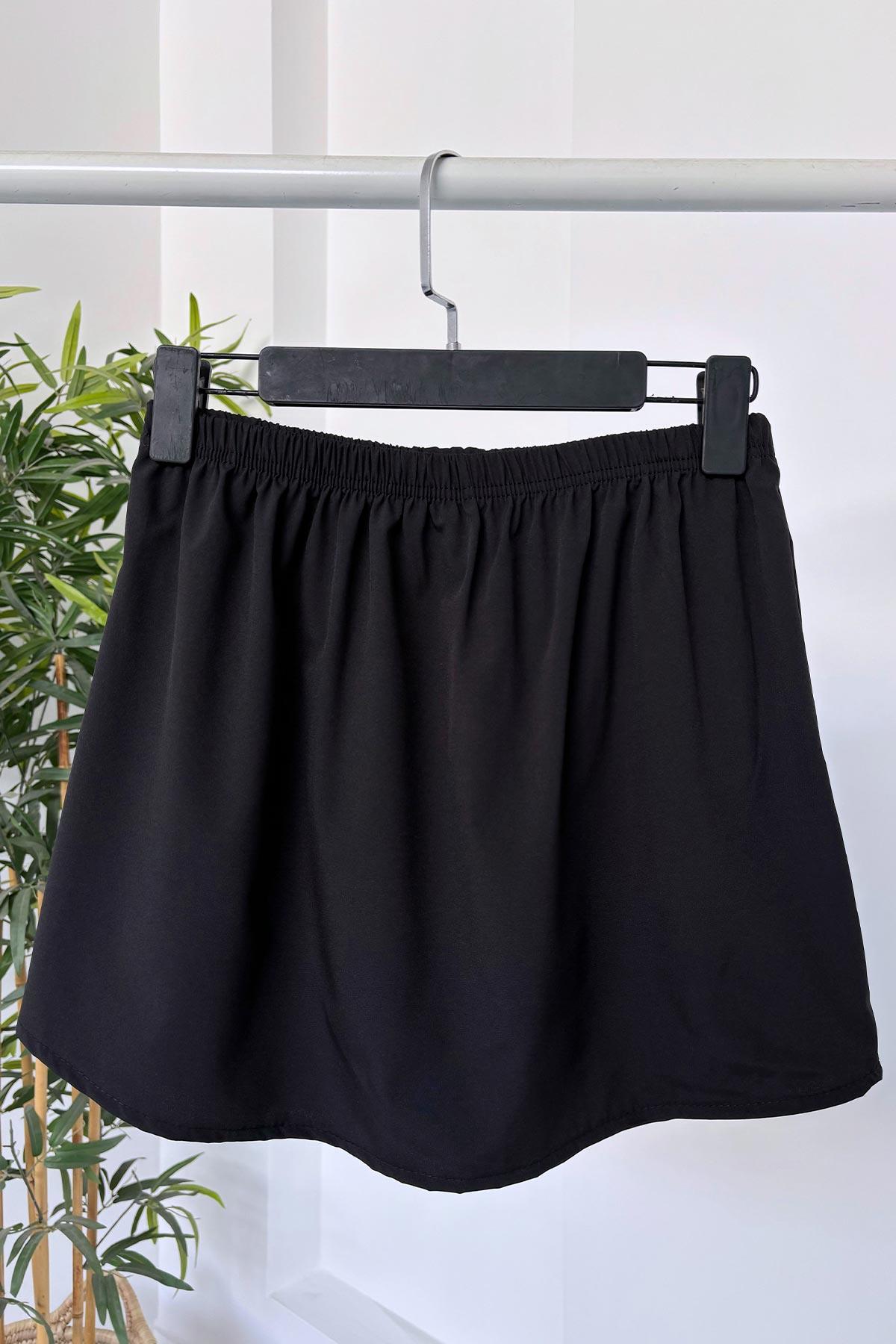 Shirt Skirt Underwear - Black