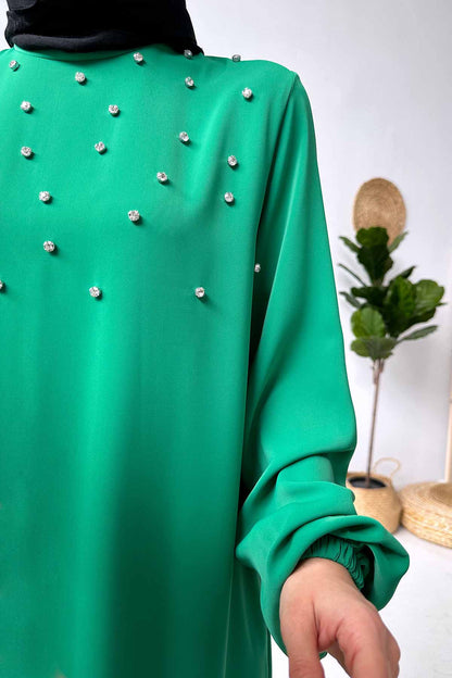 Bright Stony Dress - Green