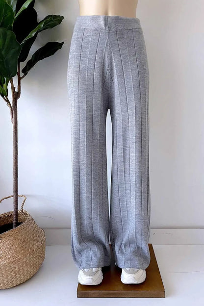 Way Knitwear Pants - Grey