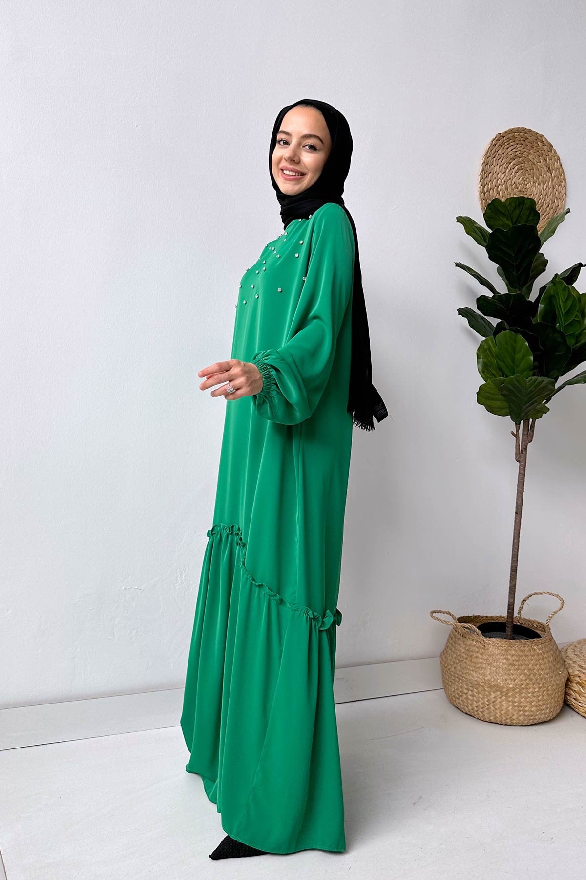 Bright Stony Dress - Green