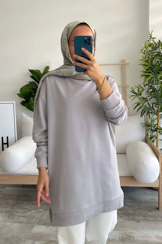 Basic Sweatshirt - Grey