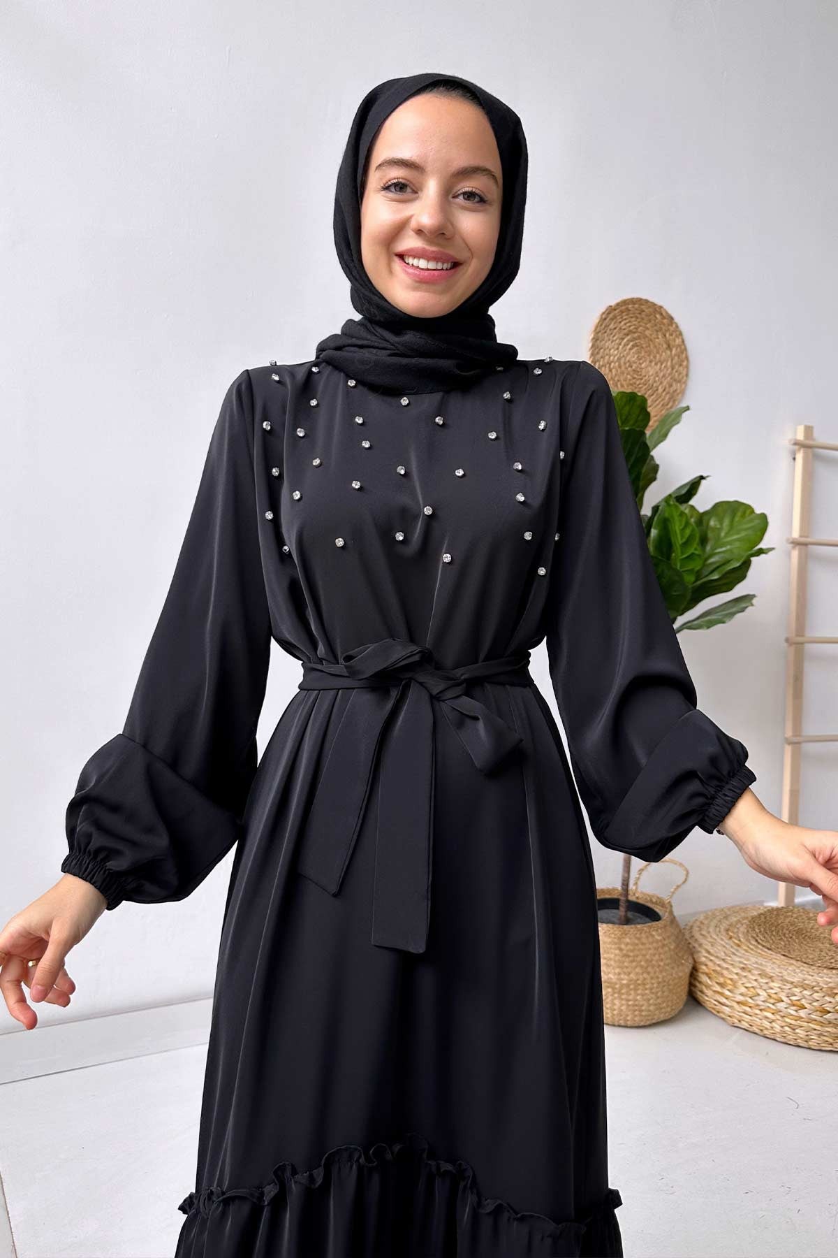 Bright Stony Dress - Black